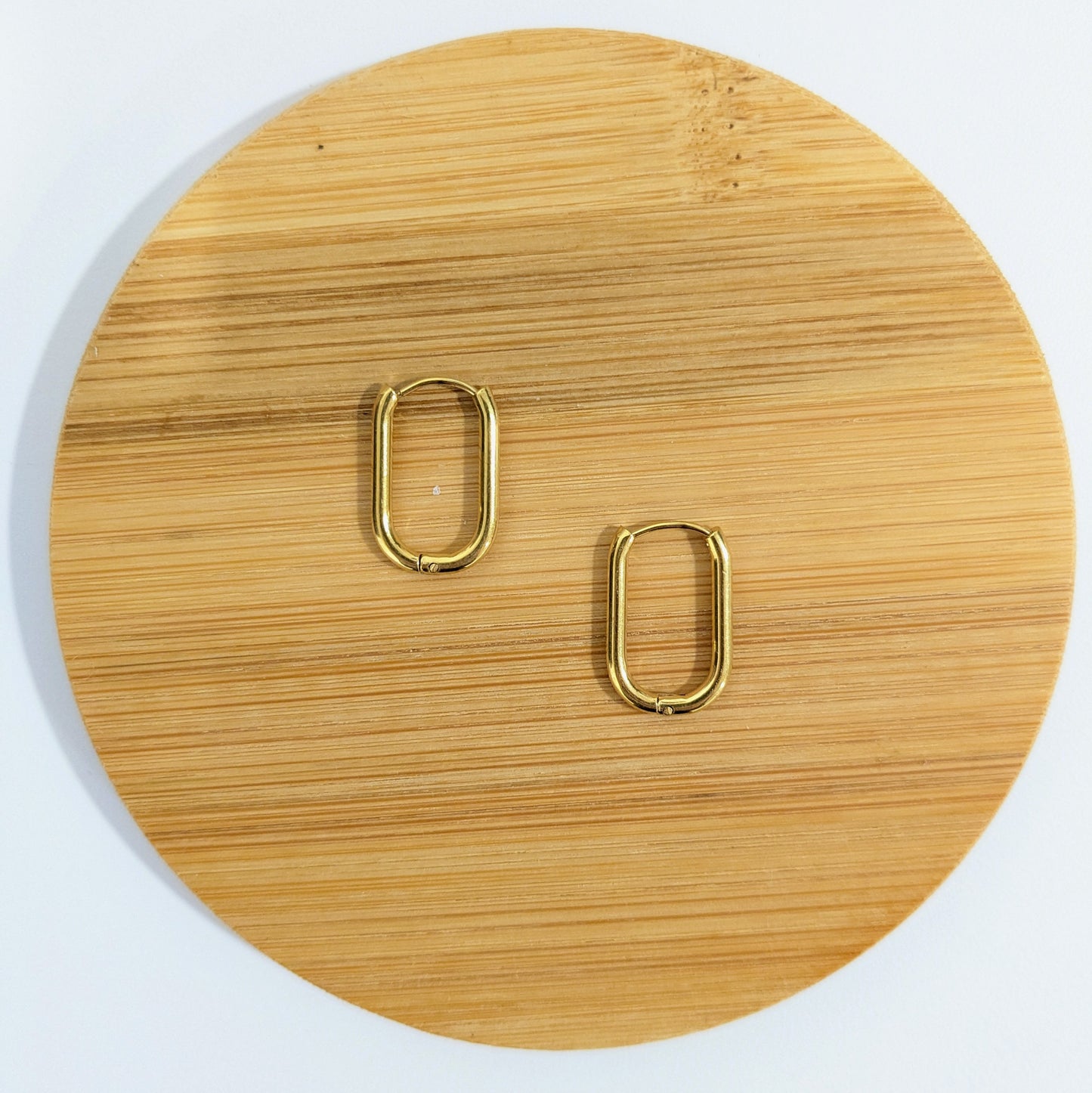 Créoles ovales 19x12 mm