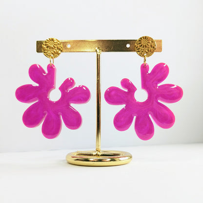 Boucles d'oreilles Marguerite