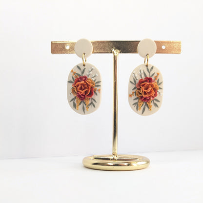 Boucles d'oreilles Adélie