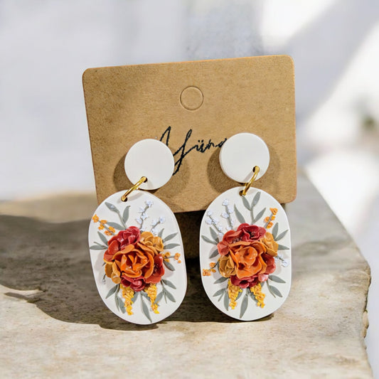 Boucles d'oreilles Adélie