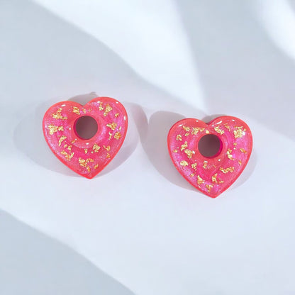 Pampilles coeurs dorés