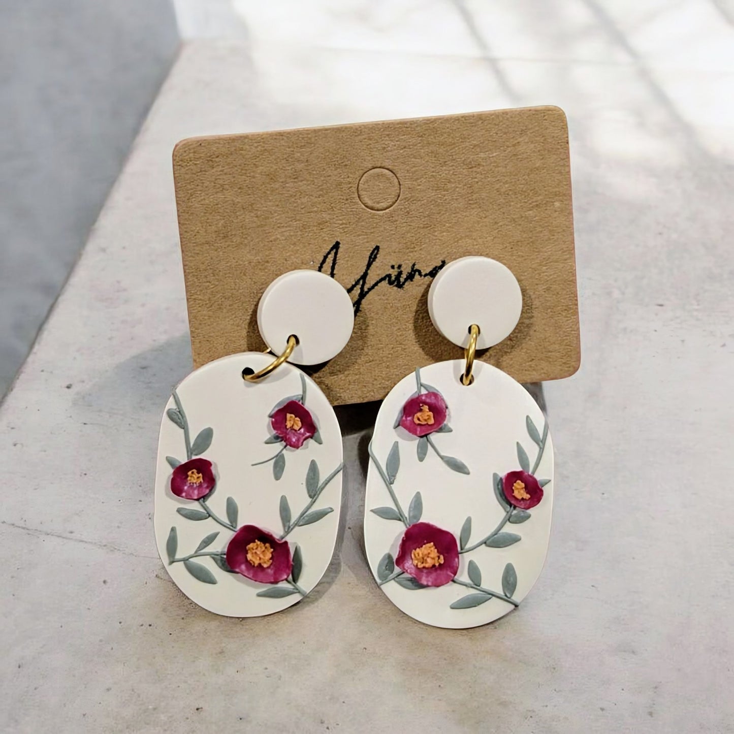 Boucles d'oreilles Adélie