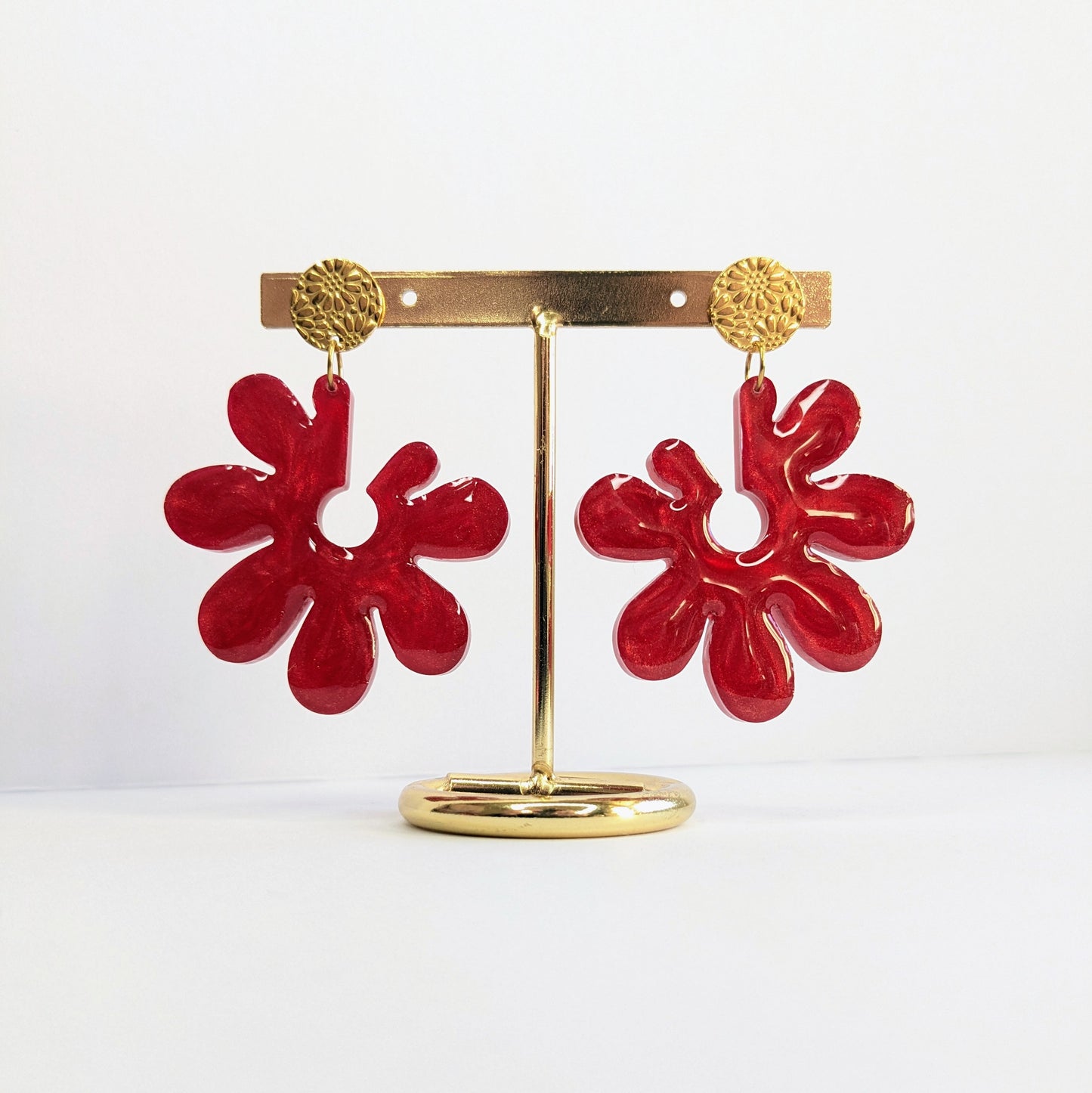 Boucles d'oreilles Marguerite