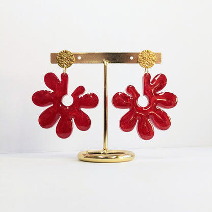 Boucles d'oreilles Marguerite