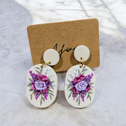 Boucles d'oreilles Adélie