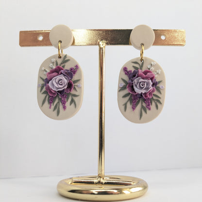 Boucles d'oreilles Adélie