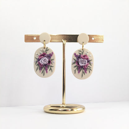 Boucles d'oreilles Adélie