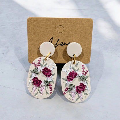 Boucles d'oreilles Adélie