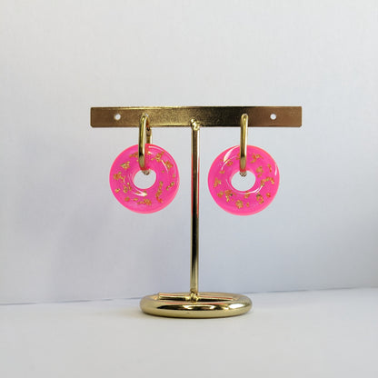 Créoles donuts dorés