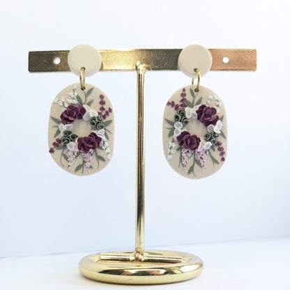 Boucles d'oreilles Adélie