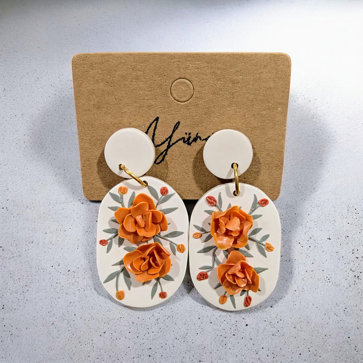 Boucles d'oreilles Adélie