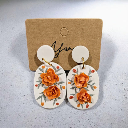 Boucles d'oreilles Adélie