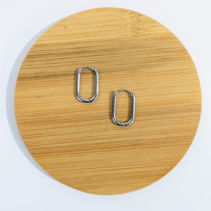 Créoles ovales 19x12 mm